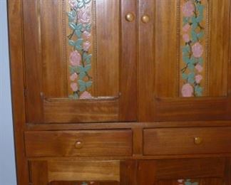 BEAUTIFUL  CABINET FLORAL PANELS