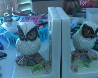 cute owl bookends   