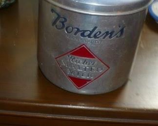 BORDENS MALTED TIN  