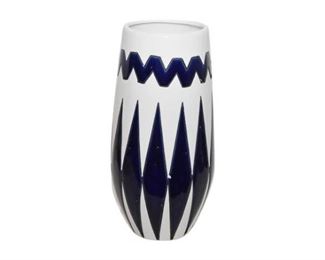 8. Blue and White Vase