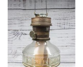 Antique Aladdin Colonial Gas Oil Lamp