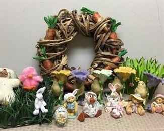 Easter Springtime Home Decor Figurines