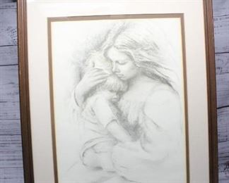 Framed and Artist Signed Print