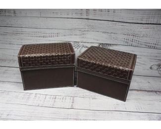 Pair of Filled DVD Bluray Storage Cases