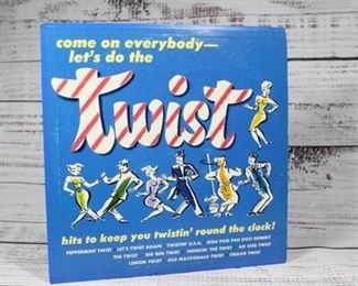 Vintage Best of Twist Music Record