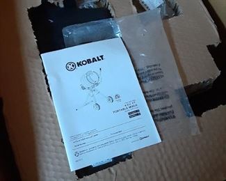 Brand new in the box Kobalt cement mixer