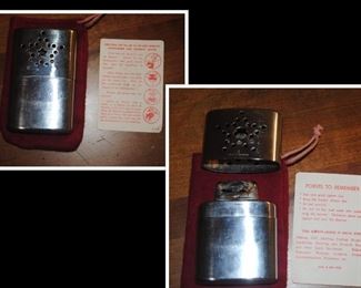 Vintage Hand Warmer made in Hong Kong