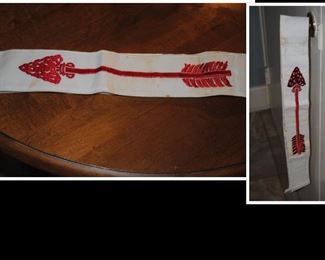 Vintage Boy Scout Order of the Arrow Sash
