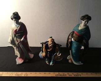 Collectible ceramic figurines