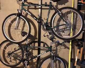 Mens and Ladies Univega Alpina 602s Mountain bikes. Used only on "nice" trails (American Tobacco Trail/ Rails to Trails etc.) not beaten up. 21 speed. 14.5" womens / 18" mens. No rust - no issues. Asking $225 each. 
