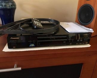 Pioneer DV-45A Dvd player. Has remote and a set of monster cables included. Asking $75