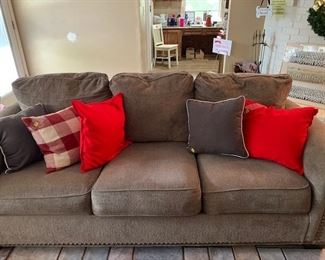 3 Cushion Couch  ----  Accent Pillows priced separately