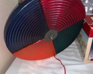 Vintage Working Christmas Tree 4 Color Light  bring back Memories WORKS GREAT!