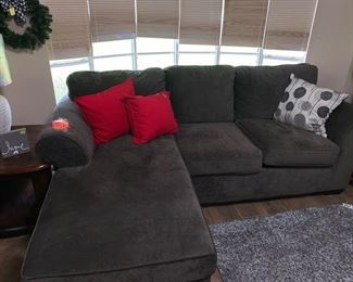 Gray Soft Sectional