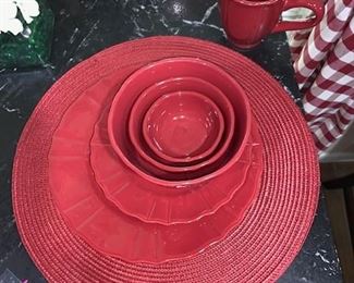 Everyday  Ceramic Dish ware for 6 piece set X 8 2 sets