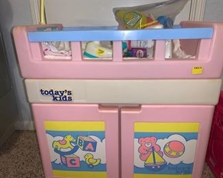 Today's Kids Baby Changing  Table