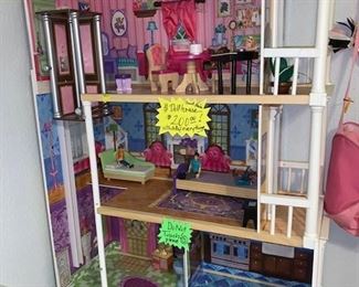 3 Story Dollhouse with family Dolls  $200 will be selling for $100 on            OPEN  8-4pm ONLY SATURDAY                                                                           
SEPT  18th  715 Penn Drive Friendswood                              
                         50% off ONE day ONLY !!!
