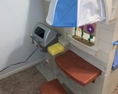 The Back of the Little Tike Playset