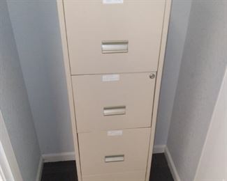 Several 4 Drawer and 2 Drawer filing cabinets to choose from. 
