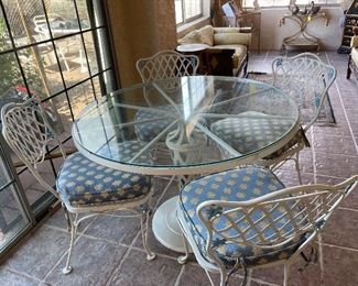 Pretty cool patio table and chairs