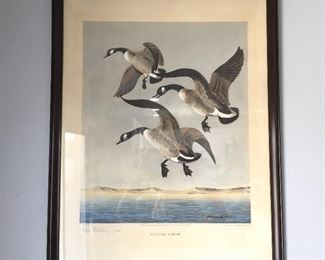 1940  “Canada Geese” by Edgar Burke, artist proof