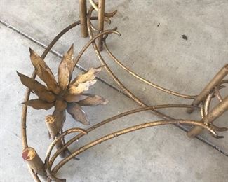 Silas Seandel Brutalist Coffee table - Glass included.