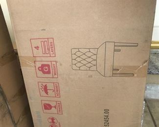 Beautiful chairs unopened!