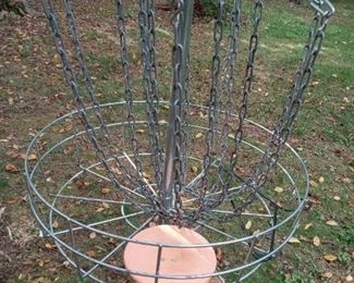Frisbee Golf Setup