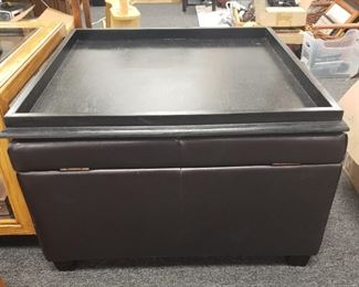 Extra Large Ottoman Brown