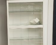 Wall White Cabinet Shelving Decor Book Boxes