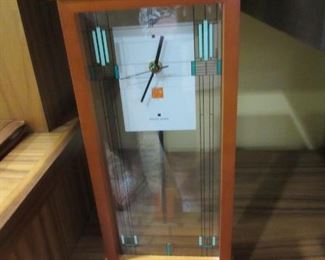 Bulova Frank Lloyd Wright style clock