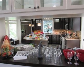 Glassware and more flatware