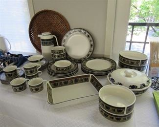 Mikasa Intaglio dinnerware and serving pieces