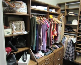Quality men's and women's clothing and shoes.  Many designer labels.  Some accessories.