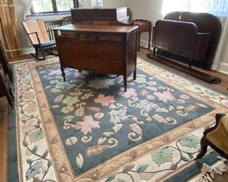 RUGS AND VINTAGE FURNITURE