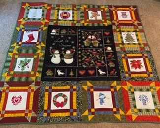 $80.00...................Finished Quilt 55" x 56" (M022)