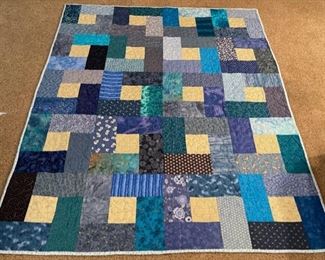 SOLD...............Finished Quilt 65" x 52 1/2" (M058)