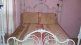Iron 4 poster Queen Bed.