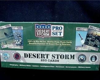 DESERT STORM COLLECTOR CARDS