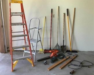Ladders and Lawn Equipment