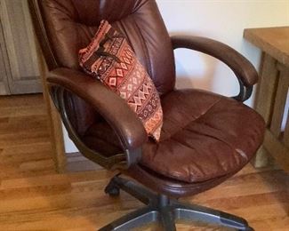 Office Star Leather Desk Chair