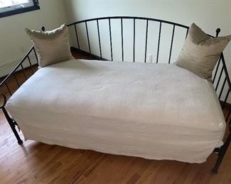 Classic wrought iron day bed $245