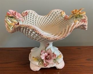 Capodimonte Laced Stem Bowl