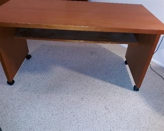 teak desk 
