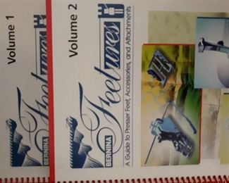 Bernina sewing machine books #1 and 2