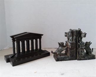 cast iron bookends