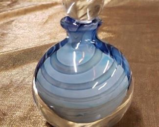 Beautiful Art Glass Perfume Bottle