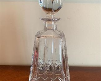 	#17	Waterford decanter with stopper 10"H	 $150.00 			