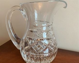 	#19	Waterford pitcher 8"	 $100.00 			