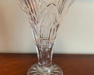 	#20	Waterford vase 10"h	 $75.00 			